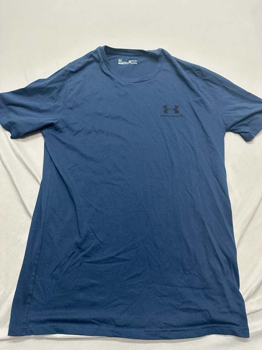 Under Armour Men's Sportstyle Left Chest Short-Sleeve T-Shirt Blue Large Tall